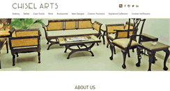 Desktop Screenshot of chiselarts.com